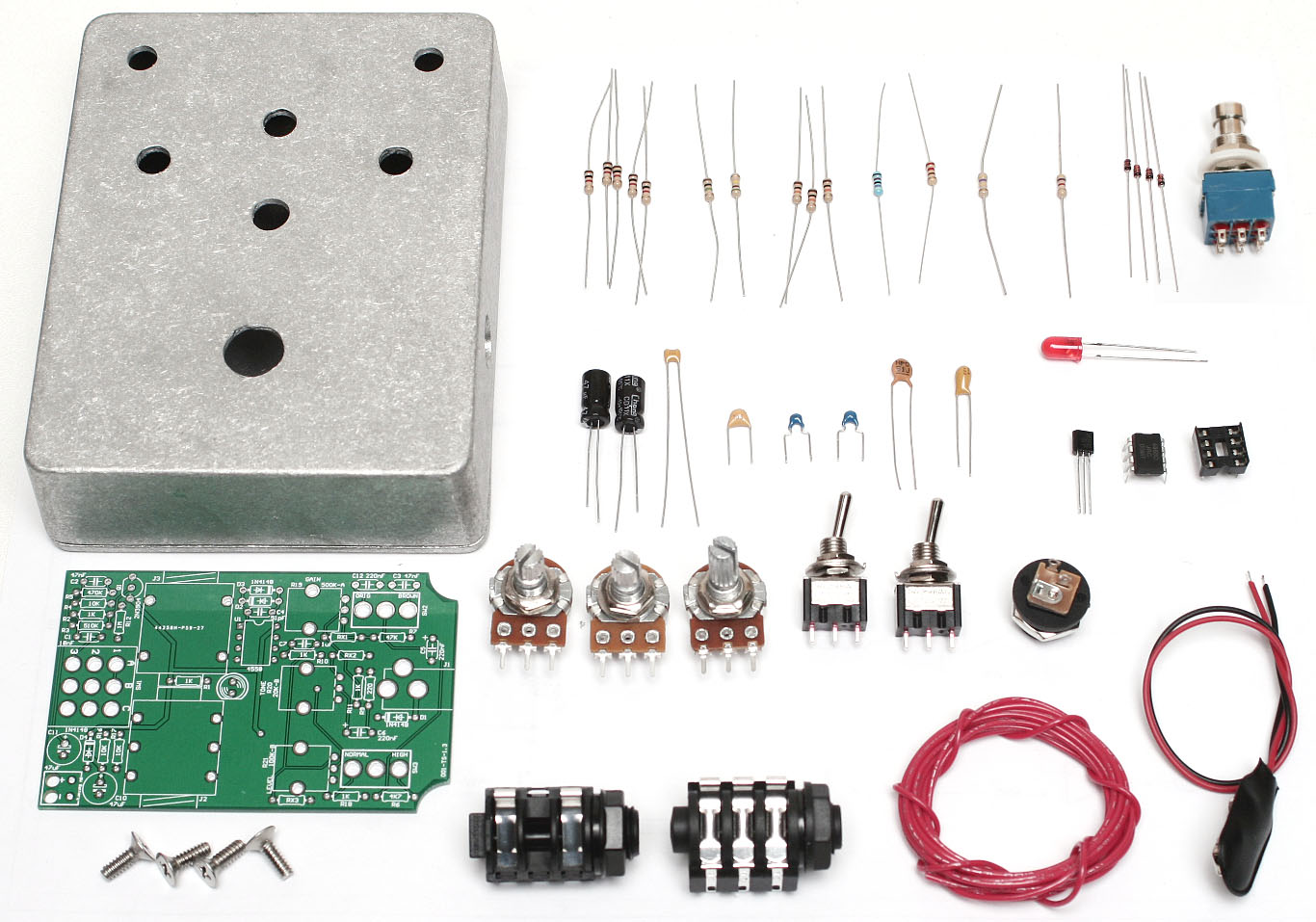 Tube Screamer WIRED Assembly Instructions Synthrotek Eurorack Modules Lofi Synths Atari