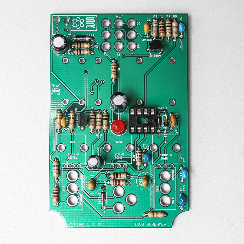 Tube screamer схема